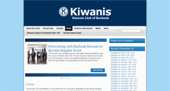 Desktop Screenshot of burbankkiwanis.org